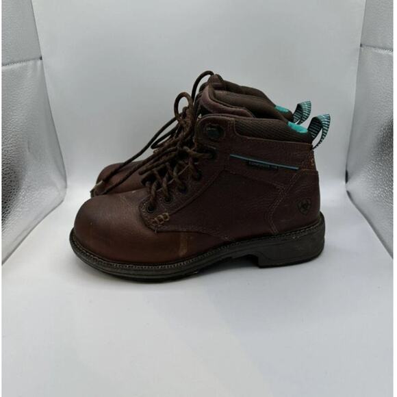 ARIAT WOMEN'S COMPOSITE WORK LACE UP SHOE BOOT 6 B STATIC DISSIPATING - Picture 3 of 5